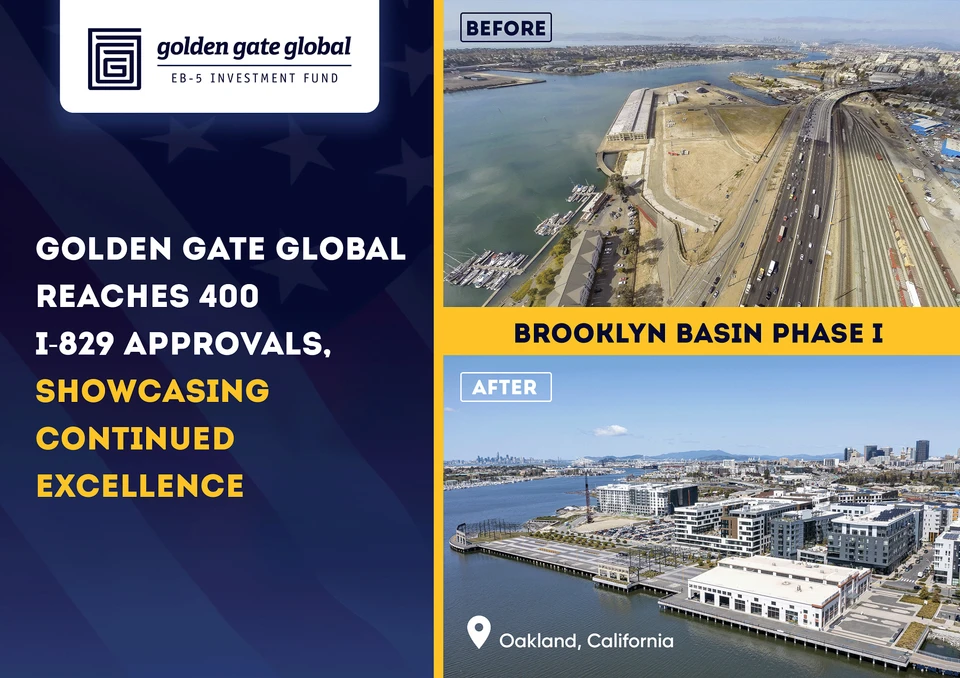 Golden Gate Global Reaches 400 I-829 Approvals, Showcasing Continued Excellence