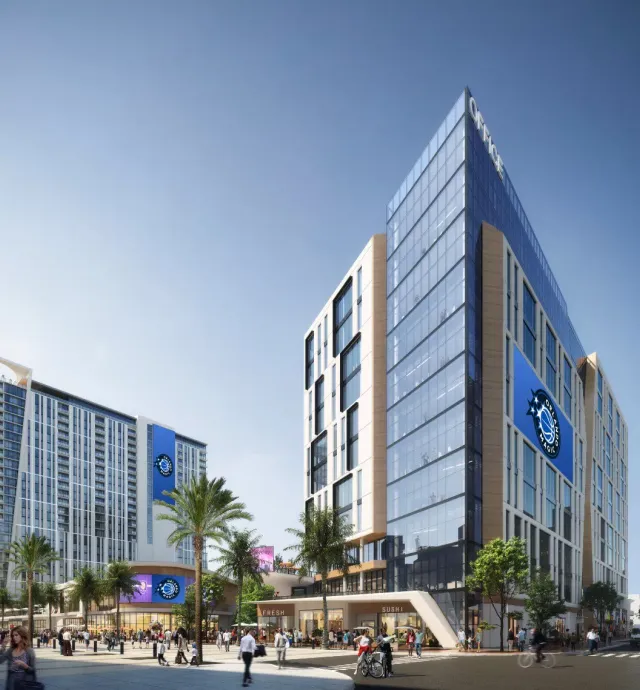 Westcourt street-level rendering