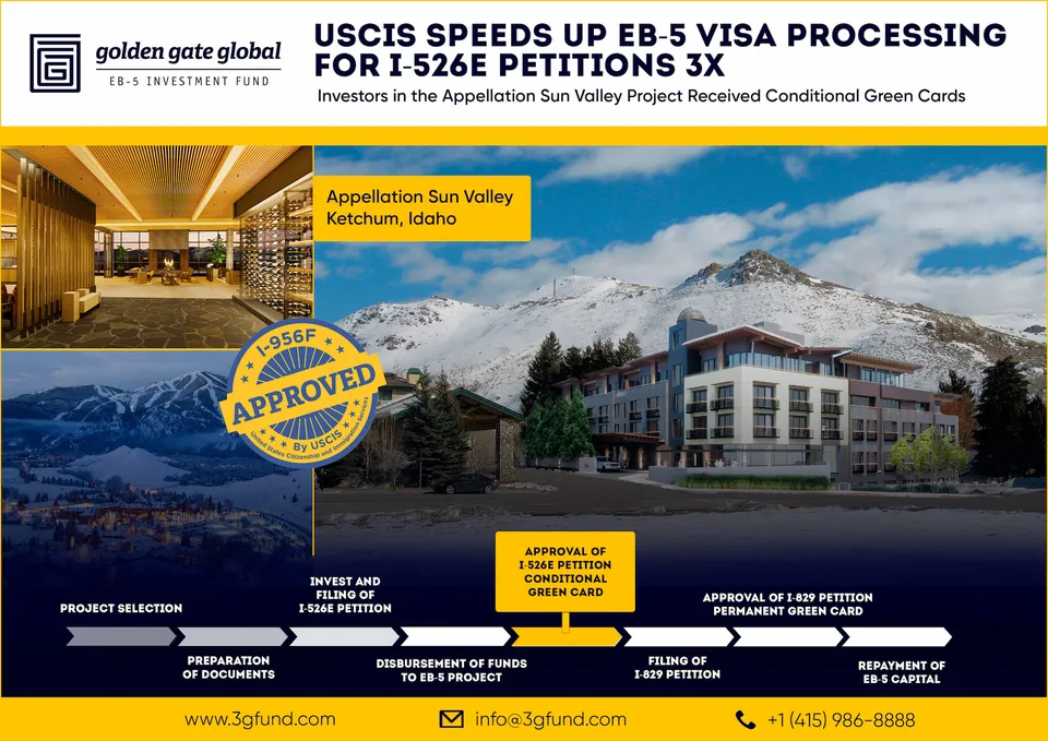 Golden Gate Global Reports Threefold Improvement in EB-5 Visa Processing Time Golden Gate Global Reports Threefold Improvement in EB-5 Visa Processing Time