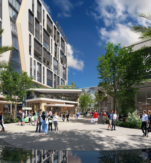 Verdant amenity rendering